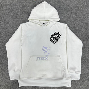 Pull à capuche pour hommes de style professionnel qualité supérieure 100% coton fabriqué en usine bouffée imprimé pas cher prix le plus demandé - Product Image 1