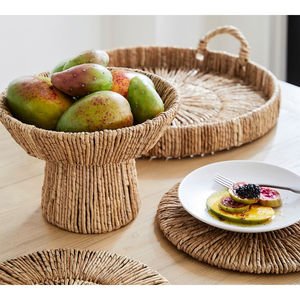 Napperon élégant en osier tissé à la main pour banquet d'hôtel réception de mariage décor de table - Product Image 5