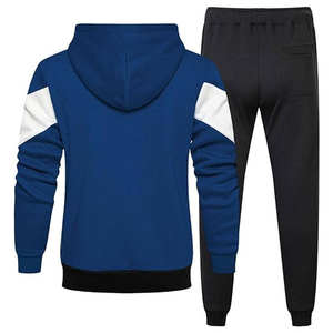 Chándal Deportivo Personalizado para Hombre con Cremallera Completa, Chándal de Algodón y Felpa con Dos Bolsillos Laterales, Chándal para Hombre de RSW - Product Image 6