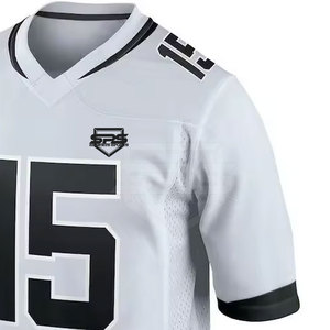 Vente directe d'usine Maillot de football américain à manches courtes Nouveau style de vêtements de sport Maillot de football américain - Product Image 5
