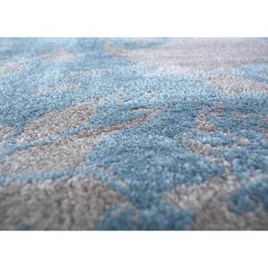 Vente de tapis et carpettes faits main par des designers, tapis en laine et viscose à motifs floraux, gris, pour salon et couloir, Tra-13543 - Product Image 3