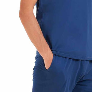 Vente en Gros de Haute Qualité Ensembles Jumeaux de Couleur Unie pour Hommes Design Décontracté Ensembles Jumeaux Respirants - Product Image 5