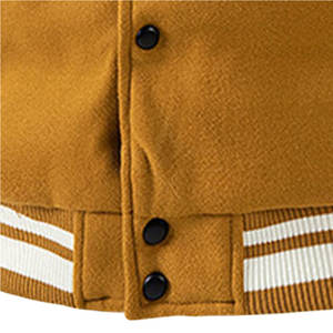 Chaqueta con letras personalizada Diseño único Chaqueta con letras de gran calidad para hombres en tamaño adulto - Product Image 6