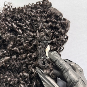Cheveux vietnamiens en gros pour extensions à pointes bouclées I/U/K/Flat Bundles, extensions à bandes, couleurs personnalisables, non-Remy, CDY - Product Image 1