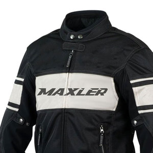Blouson d'été pour moto pour hommes et femmes, équipement de moto avec rembourrage de protection, tissu Cordura, visibilité nocturne améliorée - Product Image 3