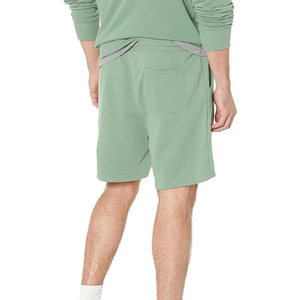 Street Grace Mens Sweat Shorts Cotton OEM Custom Summer Workout Shorts Breathable Fabric Logo Private Label Available <b>Drawstring</b> - Product Image 2