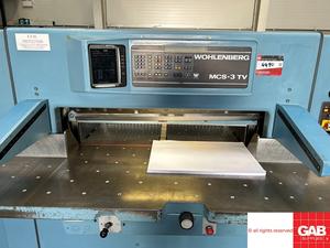 Guillotina para Papel Wohlenberg 115 MCS-2TV Económica en Venta - Máquina Cortadora de Papel de Alta Velocidad - Product Image 3
