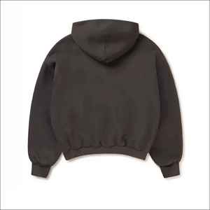 Sudaderas con Capucha Rosa Bebé de la Mejor Calidad, Lavadas Vintage, 100% Algodón, 500GSM, Felpa, Logotipo Personalizado, Impresión Serigrafiada, Corte Cuadrado para Hombre - Product Image 2