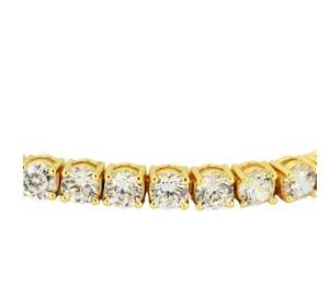 VVS1 Lab Grown Diamond Tennis <b>Bracelet</b> Luxury <b>925</b> <b>Silver</b> 2mm-7 Inch Sizes Rhodium-Plated Women <b>Men</b> Manya Sells Services G Color - Product Image 5