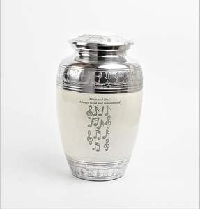 โกศอลูมิเนียมสำหรับงานศพโกศโลหะขี้เถ้าจากอินเดีย - Product Image 4