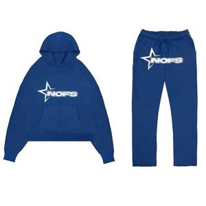 Nouveaux survêtements de streetwear hip-hop pour hommes, vente en gros, vêtements de sport bon marché, survêtements personnalisés avec logo imprimé, ensemble de jogging décontracté - Product Image 4