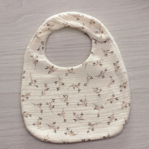 Bavoirs pour bébés garçons et filles bavoirs pour bébés bandana en coton biologique lavable en machine OEM fabriqué au Vietnam - Product Image 2