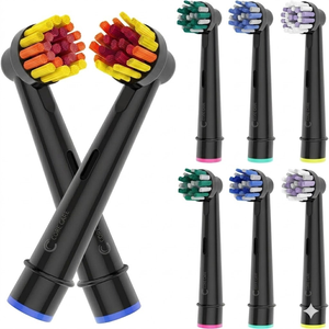 Recharges de têtes de brosse à dents rondes ultra-douces Recovery-Care génériques pour brosses électriques Oral-B – Vente en gros, usine OEM - Product Image 1