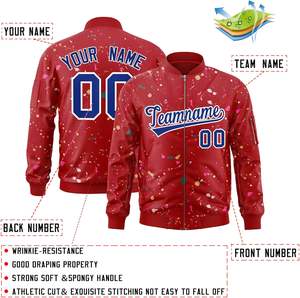 Chaquetas universitarias clásicas con cremallera con bordado personalizado Suministro de fábrica OEM para venta al por mayor global - Product Image 3