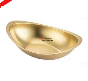 Nouveau design, bol de service en métal noir et doré, bols décoratifs, design unique, bol très vendu pour la maison, l'hôtel, le restaurant - Product Image 4
