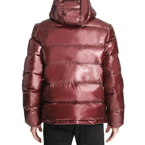 Chaqueta Acolchada de Moda Urbana para Hombre, Cierre Frontal, Mangas Largas, Bolsillos Laterales, Capucha, Nuevo Diseño - Product Image 5