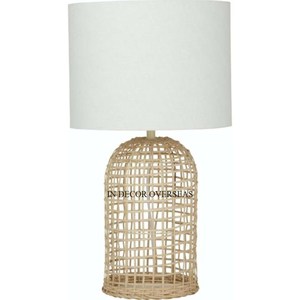 Support de créateur fantaisie en verre clair et métal plaqué or et dessus blanc Lampe de table et lampadaire Accents de décoration de luxe pour la maison et l'hôtel - Product Image 4