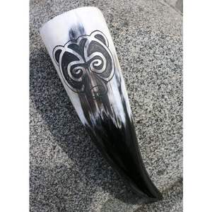 Tradición mejor calidad Natural Real cuerno hecho a mano vikingo beber cuerno con la mejor calidad hecho por exportación de la India - Product Image 1