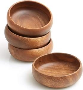 Latest Design Natural <b>Wooden</b> Serving <b>Bowl</b> Decorative <b>Wooden</b> <b>Bowl</b> for Salad <b>Fruit</b> Home Kitchen Dining Table Party and Wedding Use - Product Image 4