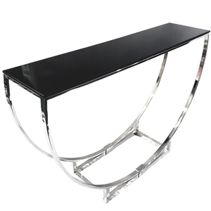 Mesas de consola de acero inoxidable utilizadas para tocador de espejo y como decoración del hogar y producto de utilidad disponible en varios acabados y tamaños - Product Image 1