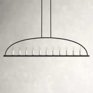 Colgante de diseño de lujo de calidad superior para decoración de restaurante en casa uso en candelabro de oro de Metal de precio barato al por mayor - Product Image 4