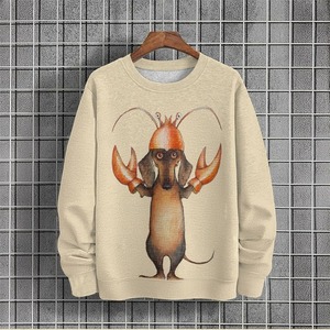 Streetwear décontracté unisexe pulls pour chiens de compagnie hiver mode graphique sweat design moche pull de Noël avec impression numérique - Product Image 3