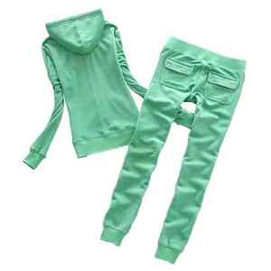 <b>Slim</b> <b>Fit</b> Tracksuit Women Tracksuits 2 Piece Set High Quality Custom Sports <b>Jogger</b> Tracksuits 2 piece set - Product Image 2