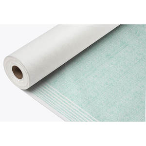Rollo de Mantel Blanco con Estampado Acuamarina Nairobi de 1.2x25m, Bambutex Natural, B2B - Product Image 1