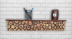 Étagère en bois classique étagères de rangement murales pour la maison hôtels salon cuisine salle de bain accessoires de décoration en gros - Product Image 4