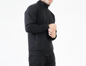 Sweat à capuche surdimensionné avec fermeture éclair pour hommes, pulls à capuche avec logo imprimé personnalisé, ensembles de survêtements d'automne de haute qualité - Product Image 4