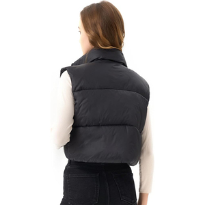 Chaleco acolchado ligero para mujer, resistente al viento, diseño suave, chaleco acolchado para mujer, Abrigo acolchado térmico para uso diario, chaleco acolchado para mujer - Product Image 3