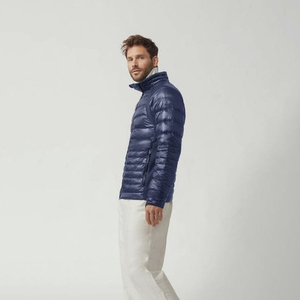 Veste matelassée épaisse et lourde de style streetwear pour homme, conçue par le fabricant, de haute qualité, luxueuse et brillante, sur mesure - Product Image 3