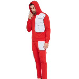 Conjunto de 2 Piezas de Sudadera con Capucha y Pantalones Deportivos Unisex Personalizados, Gruesos, al por Mayor, OEM ODM, Traje Deportivo para Hombre con Diseño Impreso - Product Image 3