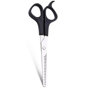 Ciseaux à effiler les cheveux avec poignée en plastique 6.6 "Ciseaux à effiler durables pour coiffeur avec repose-doigt fixe - Product Image 5