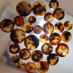 Dernier style Boutons lavables de haute qualité en corne de buffle Blancs de boutons de diamant pour vêtements Manteaux Vestes-Falak World Exportation - Product Image 1