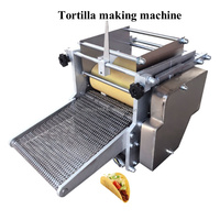 Épaisseur 1.5-5mm Machine à presser la pâte à pizza industrielle automatique Machine à presser le pain pita Tortilla