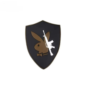 Patch en PVC haute visibilité, tissu sergé, patchs personnalisés en feutre à boucle et crochets, patchs en caoutchouc, patchs ronds souples en PVC 3D, patchs en PVC uniques en forme de cœur et de rectangle - Product Image 5