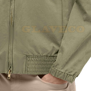 Veste en toile imperméable, coupe-vent, respirante, couleur unie, nouvelle conception, grande taille, pour l'hiver, style streetwear - Product Image 4