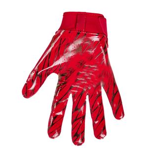 Gants de football américain professionnels robustes, design personnalisé, respirants, antidérapants, durables, adhérence collante, confortables, en spandex - Product Image 3