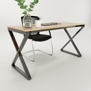 XConcept HBXC005 Assembly <b>Desk</b> 60x140 Plate Material Minimalist Ergonomic Office Furniture for Bedroom Contemporary <b>Work</b> <b>Desk</b> - Product Image 3