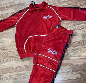 Sudaderas con capucha y chándal para correr con cremallera completa para hombre con logotipo personalizado, chándal de dos piezas de poliéster Tech Fleece, Tie Dye Technics - Product Image 2