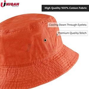 Sombrero de Pescador Unisex de Algodón 100% con Protección Solar UPF 50, Transpirable, Plegable, para Viajes de Verano, Playa, con Logotipo de Diseñador - Product Image 5