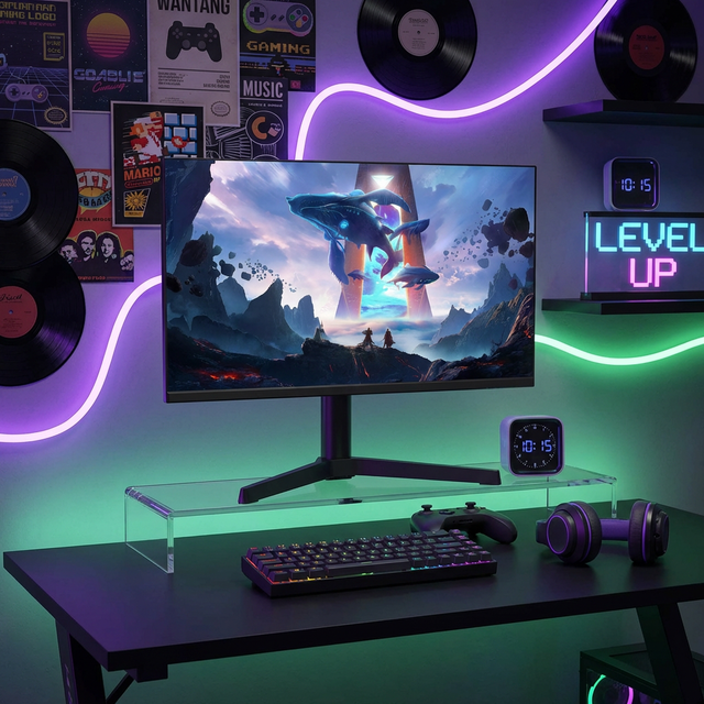 27 Inch 2K 100Hz IPS VA Gaming Monitor with 1ms Response Time and 100% SRGB/DCI-P3 Color Gamut for Desktop OEM/ODM Wholesale