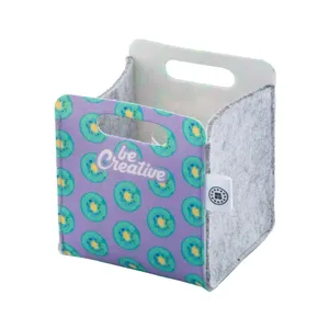 Organisateur de bureau CreaFelt en matériau PET durable, porte-accessoires de papeterie en RPET - Product Image 1