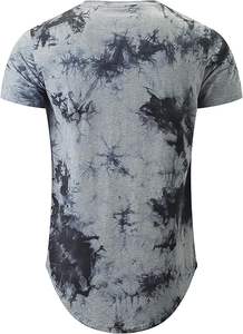 เสื้อยืดผู้ชายทรงเข้ารูป คอปกยาว ชายเสื้อโค้ง ผ้าคอตตอน 100% / ผ้าโพลีเอสเตอร์ผสมคอตตอน ระบายอากาศได้ดี รับผลิตตามแบบ OEM ปริมาณสั่งซื้อขั้นต่ำน้อย - Product Image 2