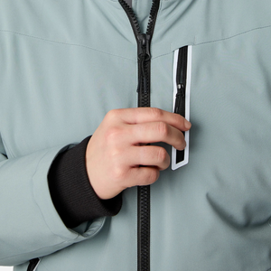 Veste matelassée en softshell grande taille pour femmes, manteau d'hiver chaud et isolé, imperméable, coupe-vent, vêtement d'extérieur léger avec fermeture éclair - Product Image 4