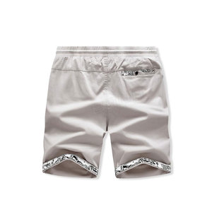 Pantalones Cortos Deportivos Casuales de Verano para Hombre, de Alta Calidad, Directo de Fábrica, Tallas Grandes, 100% Algodón de Pana con Estampados Florales y Lisos - Product Image 2
