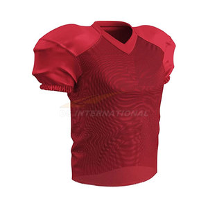 Uniformes de fútbol americano personalizables, equipos únicos, manga corta, tela transpirable, de talla grande, uniformes deportivos de rendimiento - Product Image 4