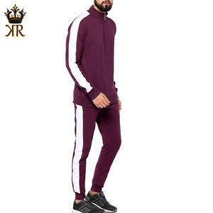 Survêtement personnalisé en coton 100% pour l'hiver, dernier design, avec fermeture éclair, pantalon de jogging pour homme, ensemble 2 pièces, haute qualité - Product Image 6