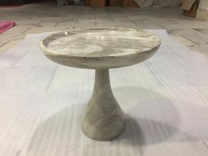 Juego de mesa de centro ajustable en forma de mármol, muebles para el hogar para sala de estar, comedor, cocina, decoración del hogar, Blanco Premium europeo moderno - Product Image 3